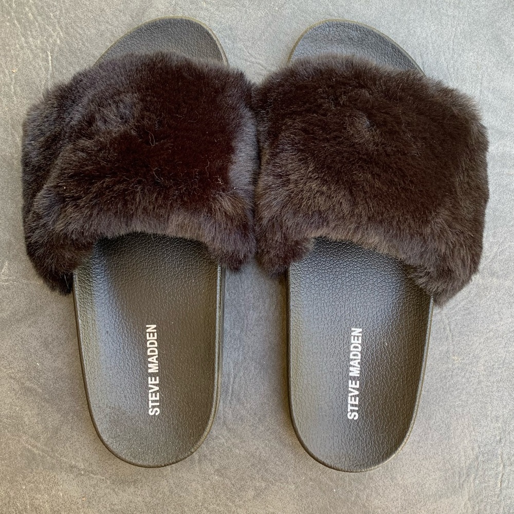 Steve madden softey slide size 10